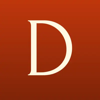 DNS, сеть супермаркетов цифровой и бытовой техники, лого-визитка